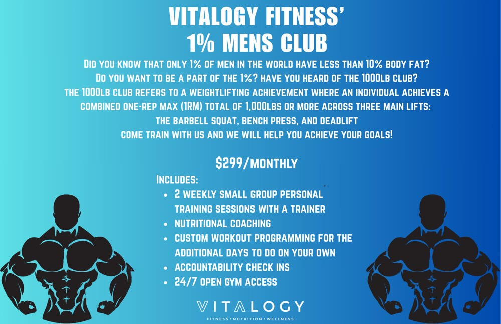 2025 Vitalogy Fitness Group Class Schedule