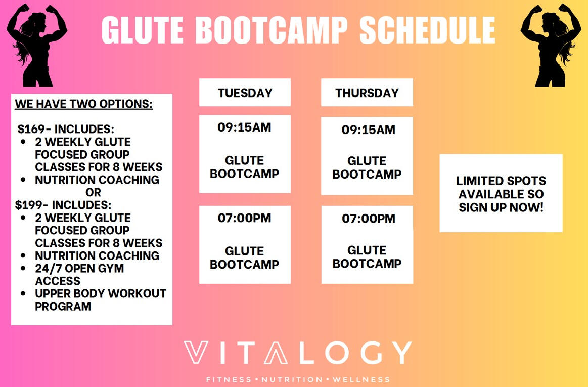 2025 Vitalogy Fitness Group Class Schedule