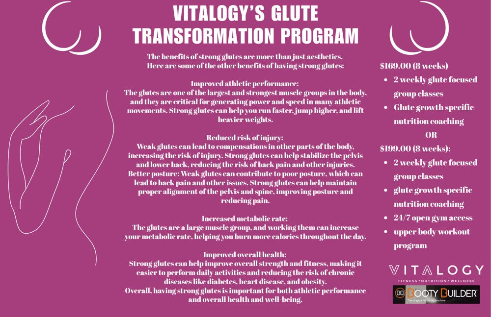 2025 Vitalogy Fitness Group Class Schedule